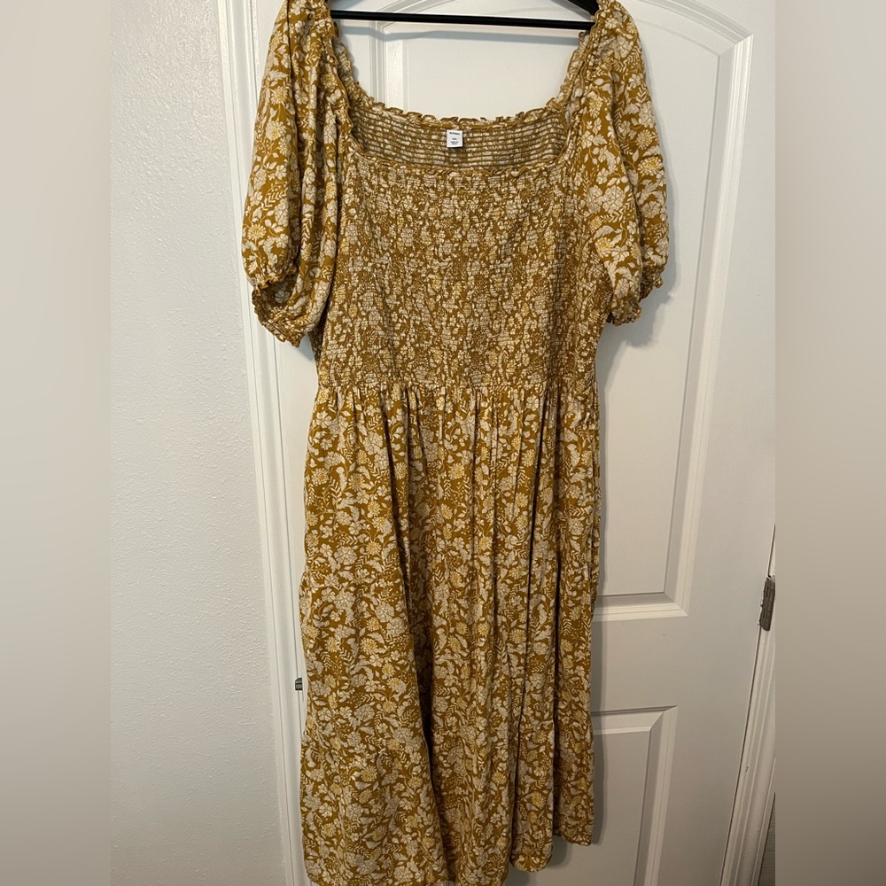 Smocked Peasant Top Dress